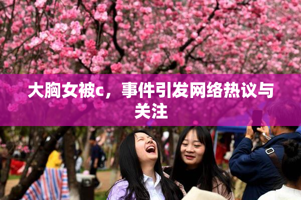 大胸女被c，事件引发网络热议与关注