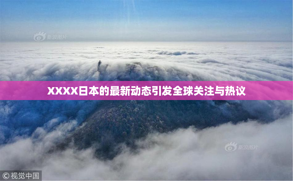 XXXX日本的最新动态引发全球关注与热议