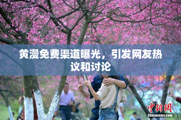 黄漫免费渠道曝光，引发网友热议和讨论