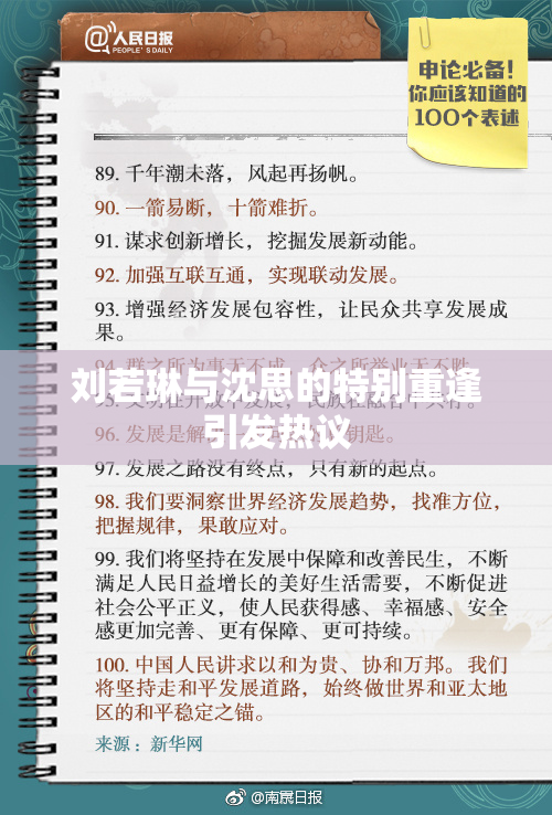 刘若琳与沈思的特别重逢引发热议