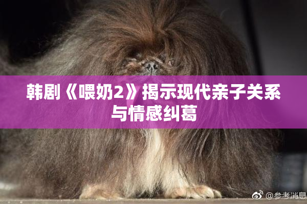 韩剧《喂奶2》揭示现代亲子关系与情感纠葛