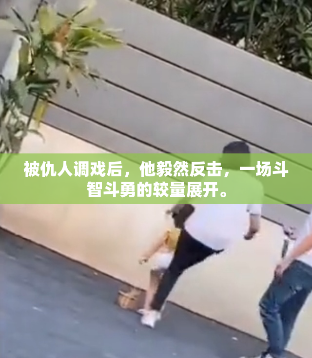 被仇人调戏后，他毅然反击，一场斗智斗勇的较量展开。