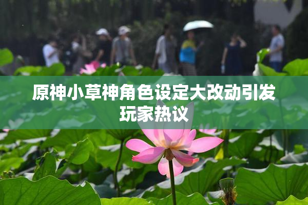 原神小草神角色设定大改动引发玩家热议