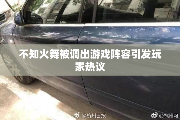 不知火舞被调出游戏阵容引发玩家热议