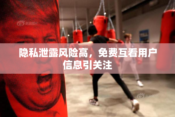 隐私泄露风险高，免费互看用户信息引关注