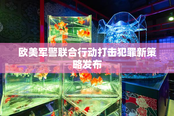 欧美军警联合行动打击犯罪新策略发布