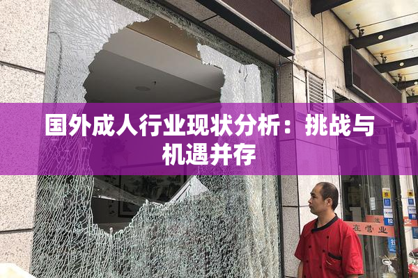 国外成人行业现状分析：挑战与机遇并存
