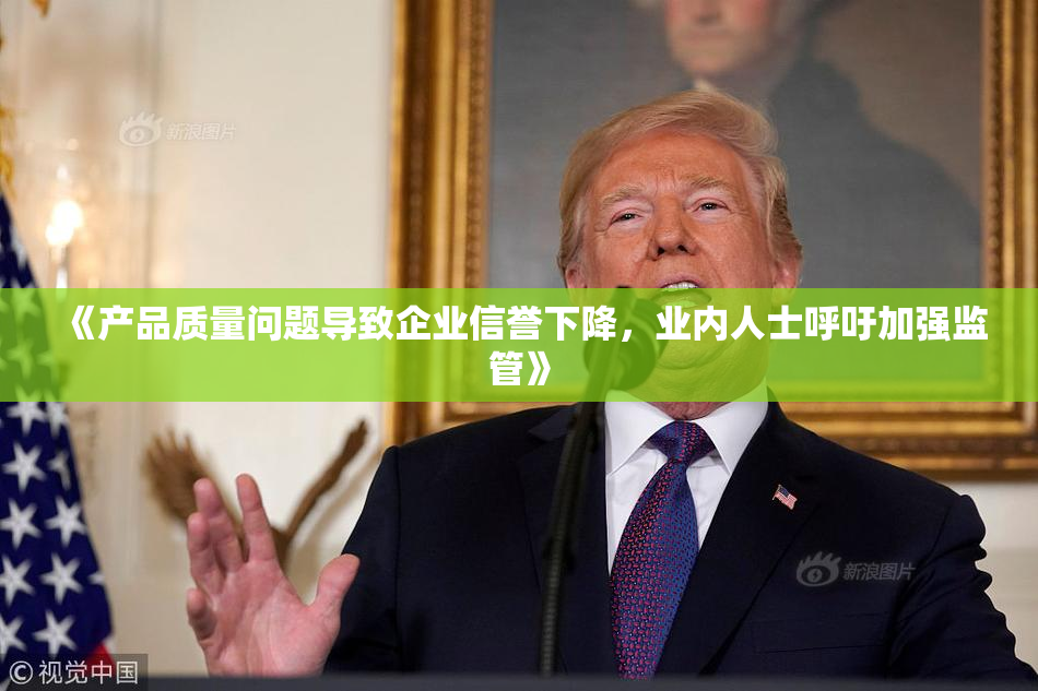 《产品质量问题导致企业信誉下降，业内人士呼吁加强监管》