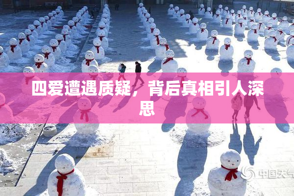 四爱遭遇质疑，背后真相引人深思