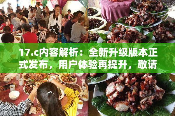 17.c内容解析：全新升级版本正式发布，用户体验再提升，敬请期待！