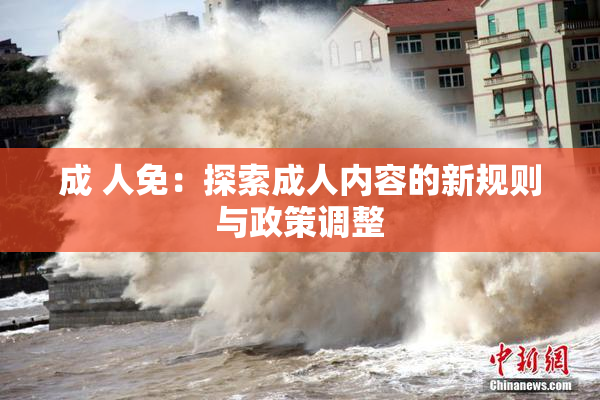 成 人免：探索成人内容的新规则与政策调整