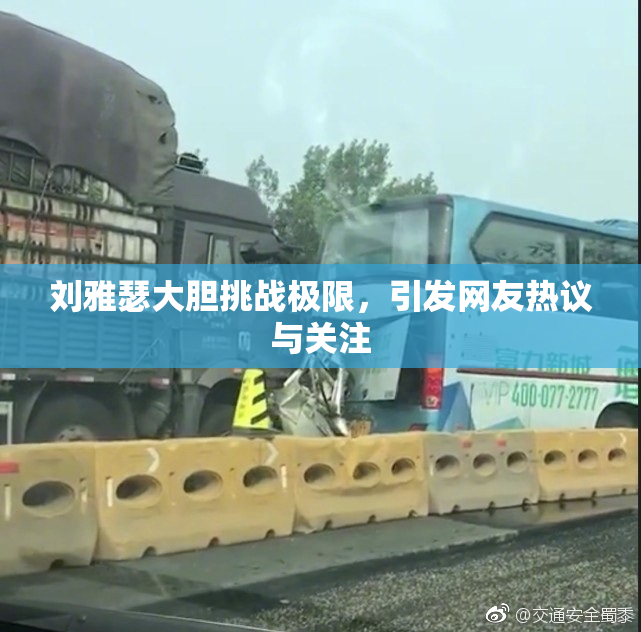 刘雅瑟大胆挑战极限，引发网友热议与关注