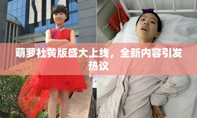 萌萝社黄版盛大上线，全新内容引发热议