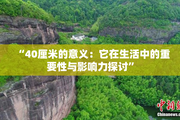 “40厘米的意义：它在生活中的重要性与影响力探讨”