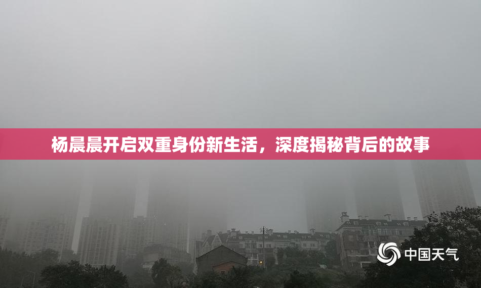 杨晨晨开启双重身份新生活，深度揭秘背后的故事