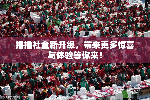 撸撸社全新升级，带来更多惊喜与体验等你来！