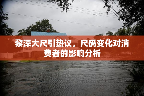 黎深大尺引热议，尺码变化对消费者的影响分析