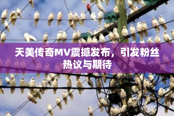 天美传奇MV震撼发布，引发粉丝热议与期待