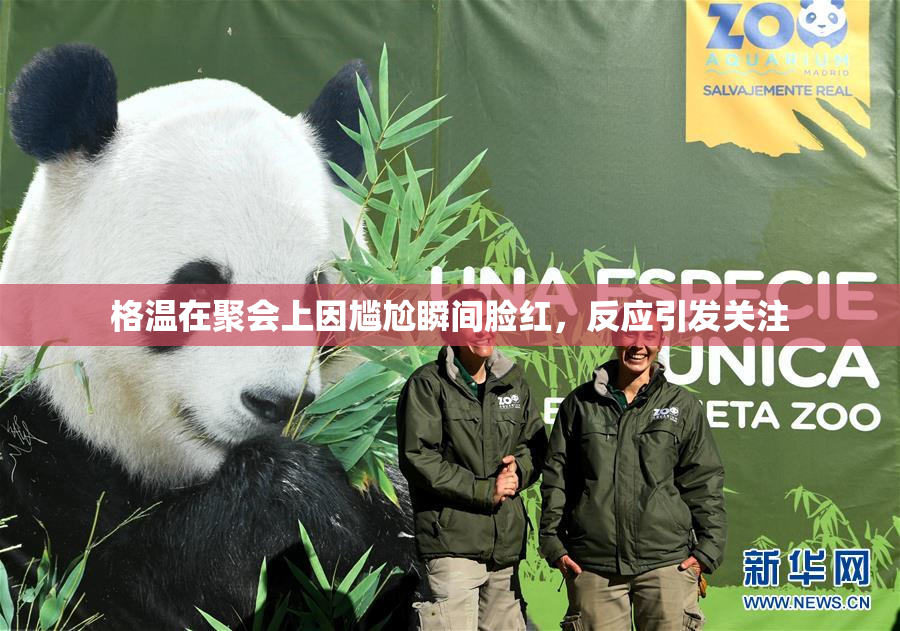 格温在聚会上因尴尬瞬间脸红，反应引发关注