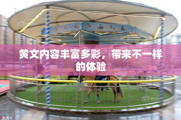 黄文内容丰富多彩，带来不一样的体验