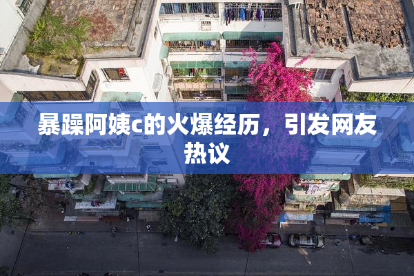 暴躁阿姨c的火爆经历，引发网友热议