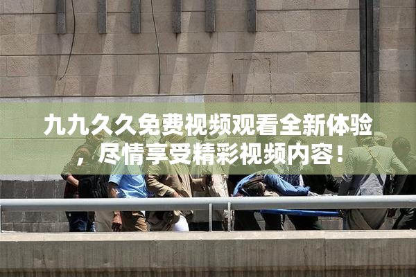 九九久久免费视频观看全新体验，尽情享受精彩视频内容！