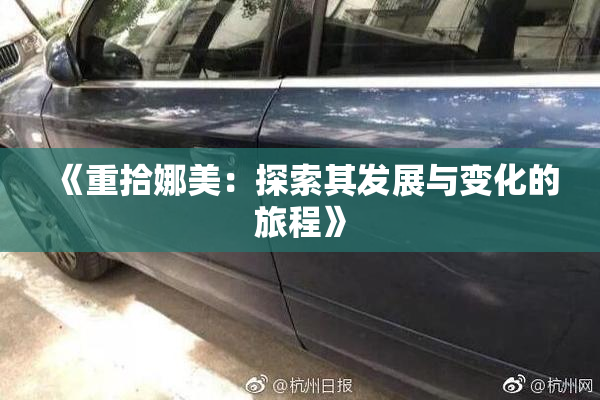 《重拾娜美：探索其发展与变化的旅程》