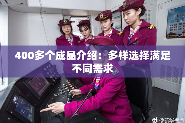 400多个成品介绍：多样选择满足不同需求