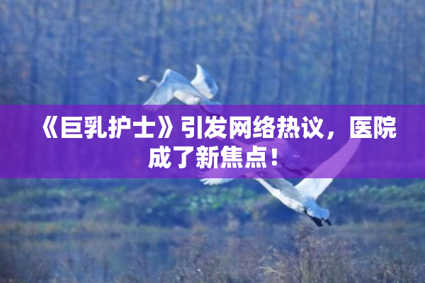 《巨乳护士》引发网络热议，医院成了新焦点！