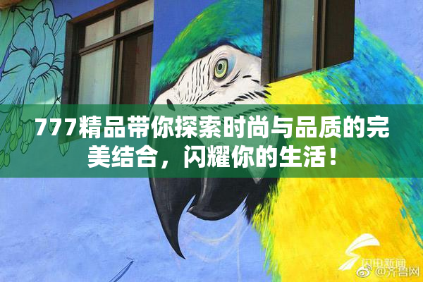 777精品带你探索时尚与品质的完美结合，闪耀你的生活！