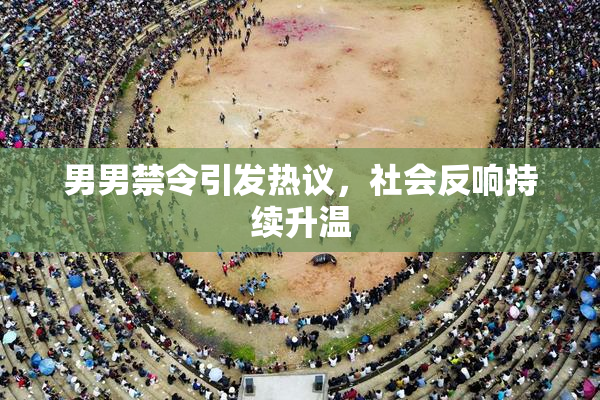 男男禁令引发热议，社会反响持续升温