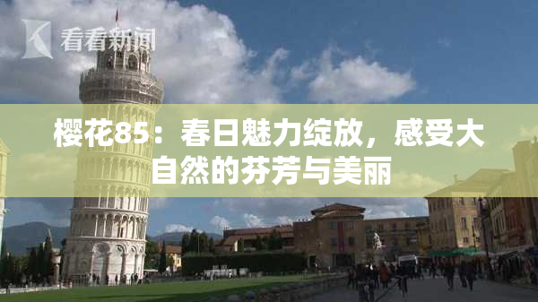 樱花85：春日魅力绽放，感受大自然的芬芳与美丽