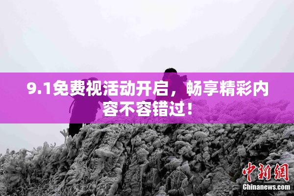 9.1免费视活动开启，畅享精彩内容不容错过！