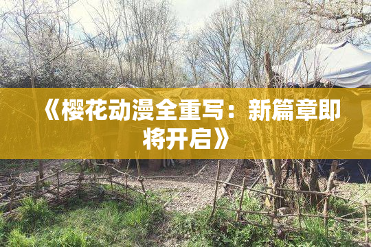《樱花动漫全重写：新篇章即将开启》