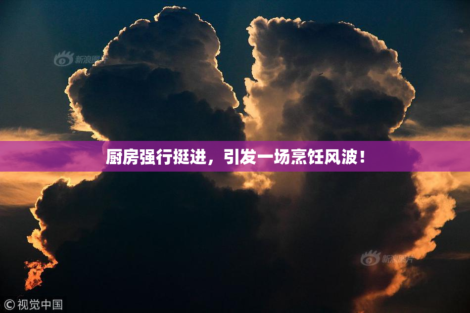 厨房强行挺进，引发一场烹饪风波！