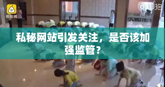 私秘网站引发关注，是否该加强监管？