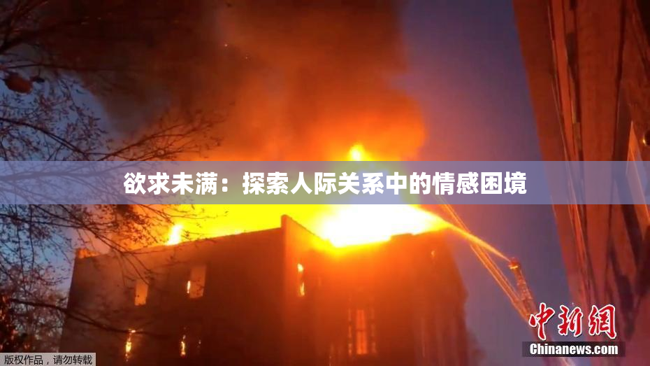 欲求未满：探索人际关系中的情感困境