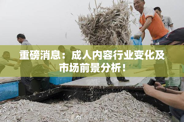 重磅消息：成人内容行业变化及市场前景分析！