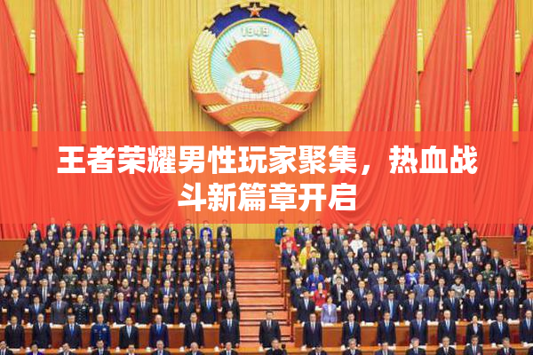 王者荣耀男性玩家聚集，热血战斗新篇章开启