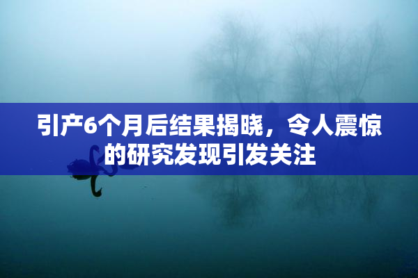 引产6个月后结果揭晓，令人震惊的研究发现引发关注