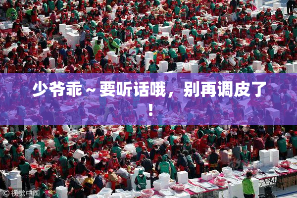 少爷乖～要听话哦，别再调皮了！
