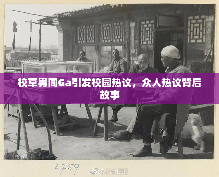 校草男同Ga引发校园热议，众人热议背后故事