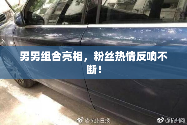 男男组合亮相，粉丝热情反响不断！