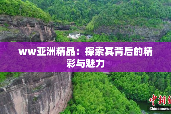 ww亚洲精品：探索其背后的精彩与魅力
