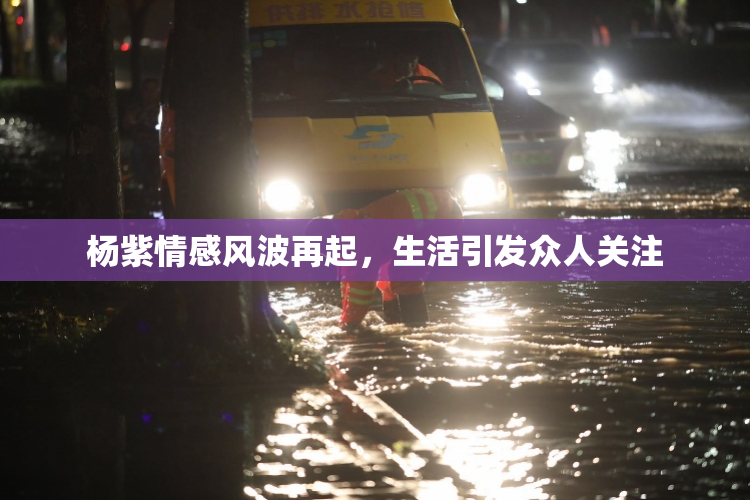 杨紫情感风波再起，生活引发众人关注