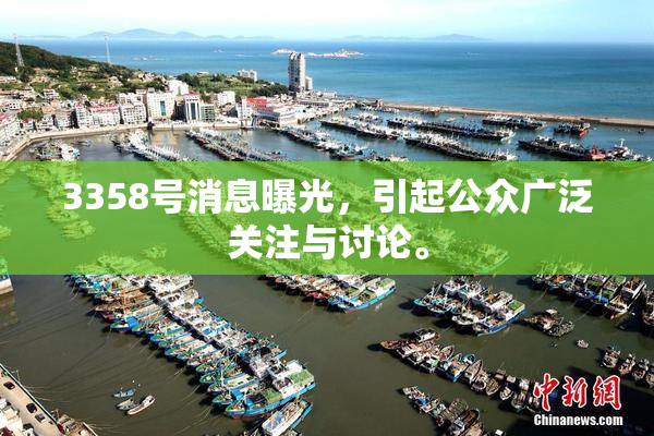 3358号消息曝光，引起公众广泛关注与讨论。