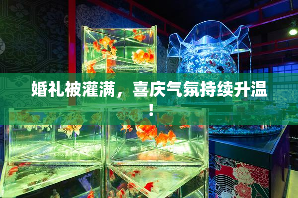 婚礼被灌满，喜庆气氛持续升温！