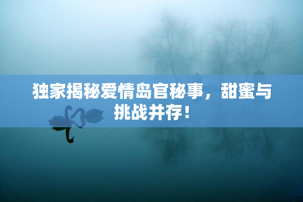 独家揭秘爱情岛官秘事，甜蜜与挑战并存！