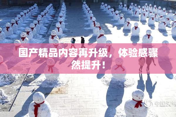 国产精品内容再升级，体验感骤然提升！