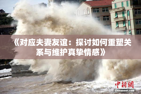 《对应夫妻友谊：探讨如何重塑关系与维护真挚情感》